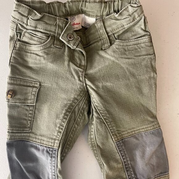 Hanna Andersson canvas cargo pants size‎ 90 (fits approximately 3T) - Picture 1 of 3